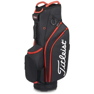 Titleist CART 14 Tasche schwarz/rot