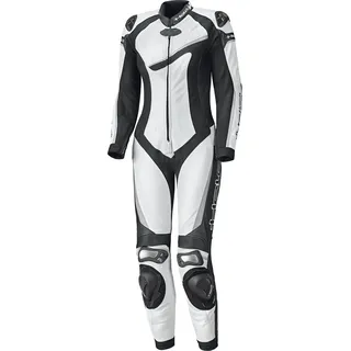 Held Ayana II, 1-Teiler Damen Motorrad Lederkombi 1tlg. - Weiß/Schwarz - 36