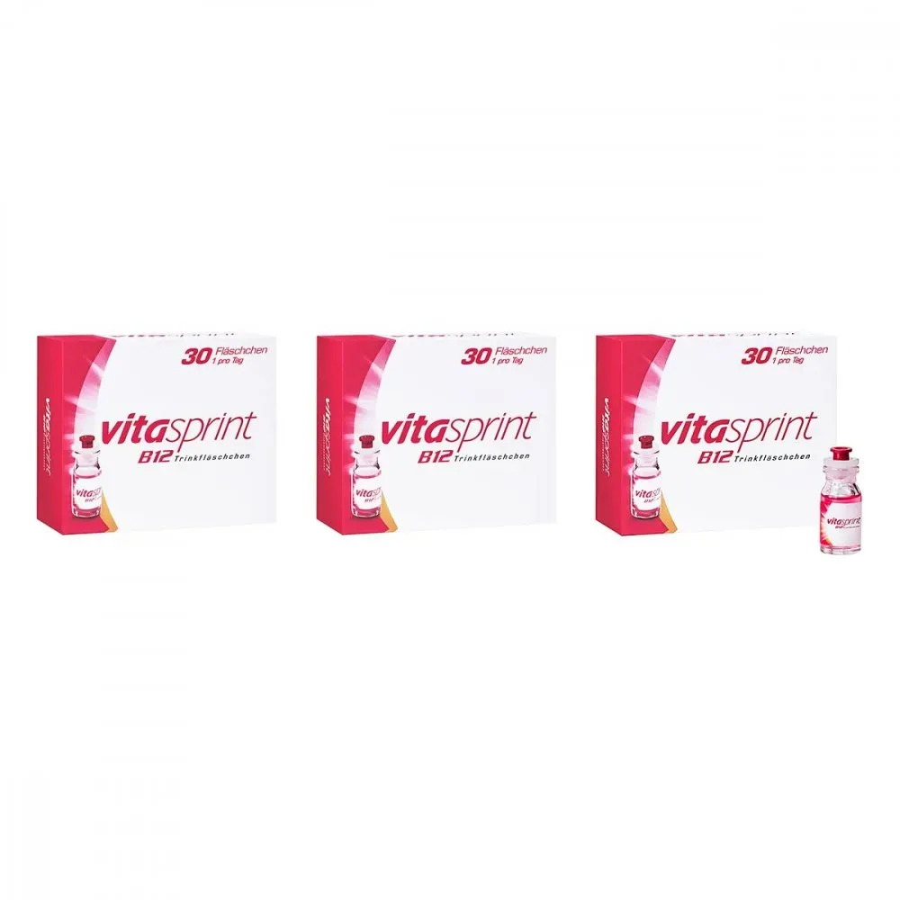 Vitasprint B12 Trinkfläschchen mit Vitamin B12 für mehr Energie