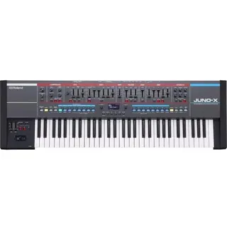 Roland Juno-X, Synthesizer, Schwarz