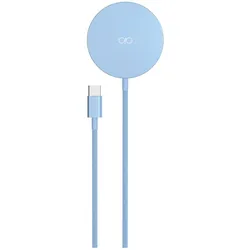 Force Power FPMSPAD15WLB Kabelloses Ladegerät, Wireless Charger, Blau