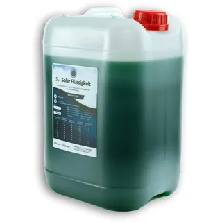 SUNEX® Solarflüssigkeit Konzentrat 10L grün bis -60°C Frostschutz für Solaranlage Solarthermie, Propylenglykol Solarfluid mit Korrosionsschutz, Wärmeträger Flüssigkeit für Solaranlagen