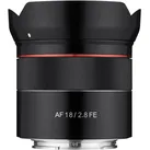 Samyang AF 18mm f/2.8 FE, Sony E- Mount (Sony E, Vollformat), Objektiv, Schwarz