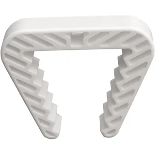 Danto® Fensterklammer, Fensterstopper für Rahmenstärke 3,0 bis 5,0 cm, weiß