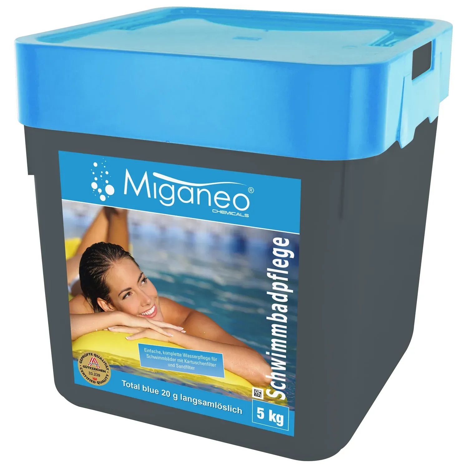 Miganeo Total Blue Multitabs | langsamlösliche 20 g Tabletten | 5 kg