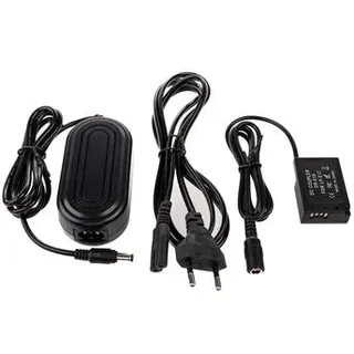 Caruba Canon LP-E17 (DR-E18) Dummy-Akku + AC-E6-Netzadapter