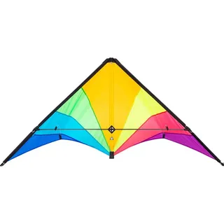 HQ Lenkdrachen Speed - Delta Hawk Neon-Rainbow