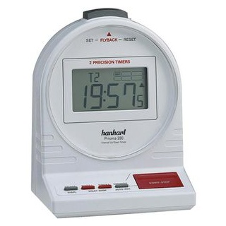 Hanhart Hanhart® Stoppuhr Prisma 200 - Weiß