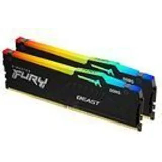 DDR5 5600MT/s RGB 64GB Kit (2x32GB) CL40 Schwarz KF556C40BBAK2-64