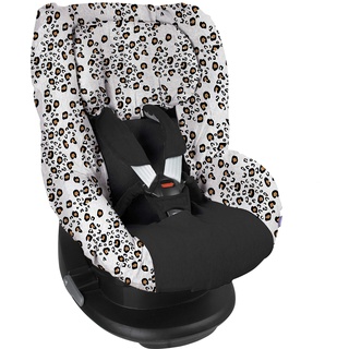 Original Dooky 126833 Seat Cover Group 1 Little Leopard, grau, 200 g