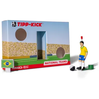 Tipp-Kick 031124 Star-Kicker Brasilien in Torwandbox, mit Hymne