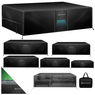 Kesser Gartenmöbel Abdeckung 170 x 94 x 71 cm Schwarz