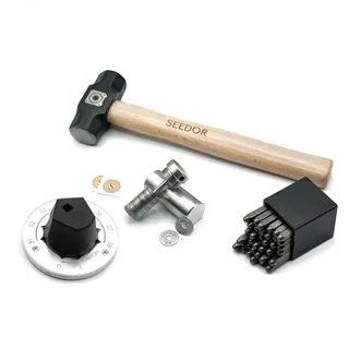 SEEDOR Safe Starter Set – Bitcoin Steel Wallet, Crypto Wallet Stahl, Recovery Phrase Offline Cold Storage, Seed Back-Up für Hardware Wallet wie Ledger, Trezor und Coldcard