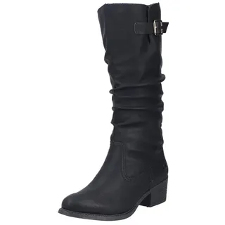 Rieker Damen 73191 Hochschaftstiefel, schwarz 40 EU