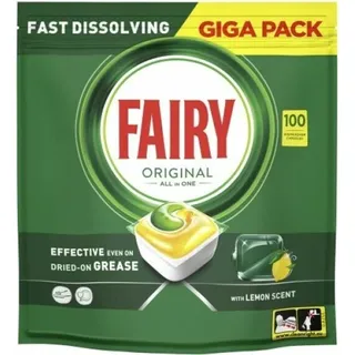 Fairy Spülmaschinen-Tabs All in One Zitrone 100 St.