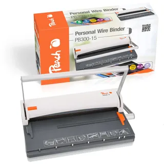 Peach Draht Bindemaschine - bindet 60 A4 Seiten - PB300-15A