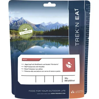Trek'n Eat Trekkingnahrung Jägertopf mit Rindfleisch Outdoornahrung Ration Outdoor Mahlzeit Einheitsfarbe No Size