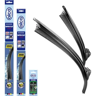 Alca alca® Scheibenwischer Set passend für FORD FOCUS IV Turnier (09.2018 - SUPER FLAT Flachbalkenwischer