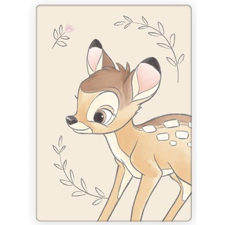 Disney Bambi Fleecedecke Schmusedecke Kuscheldecke 100 x 140 cm