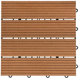 WPC Bavaro hellbraun 30 x 30 x 2,2 cm 3 St.