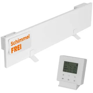 Dalsys Anti-Schimmel-Heizung 60W 12 x 60 x 1,3cm, mit Smart Timer,