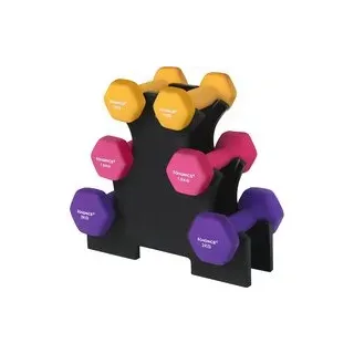 Kurzhantel-Set mit Hantelständer