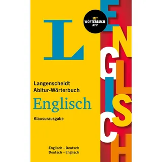 Langenscheidt Bei Pons Langenscheidt Abitur-Wörterbuch Englisch Klausurausgabe