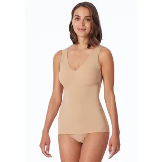 SCHIESSER Damen Trägertop mit herausnehmbaren Pads - Invisible Soft, Maple_170365, 38