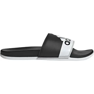 Adidas Adilette Comfort Schlappen, Core Black/Ftwr White/Ftwr White, 43