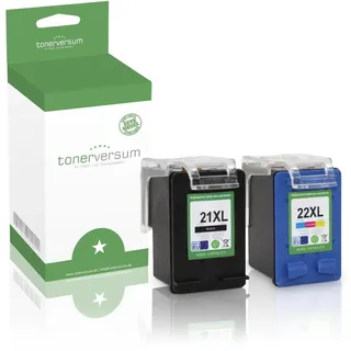 2x Druckerpatrone kompatibel zu HP 21 XL HP 22 XL OfficeJet 4315 4355 4625 J3680