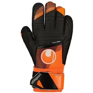 Uhlsport Soft Resist+ Torwarthandschuhe - fluo orange/schwarz/weiß