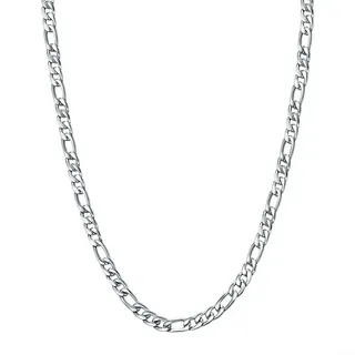 True Rebels Halskette Edelstahl in Silber 60 cm Herren