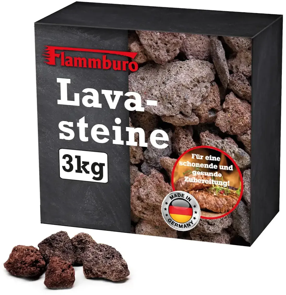 Lavasteine 3 kg