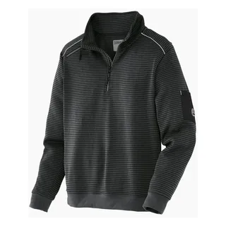 Terrax Workwear Troyer mit kontrastfarbenen Details Schwarz XL