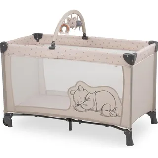 hauck Reisebett Dream`n Play Go Pooh Rainbow Beige