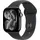 GPS 42mm Jet Black Aluminium Sport Band black M/L
