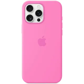 Apple iPhone 16 Pro Max Silikon Case mit MagSafe - Peony