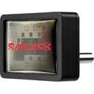 SanDisk Extreme Fit USB 3.2 Type C 256GB USB-Stick 256GB Schwarz SDCZ530-256G-G46 USB-C® (USB 3.2 Gen 1)