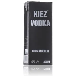 Kiez Vodka das Original im TetraPak 40% Vol. 0,2l