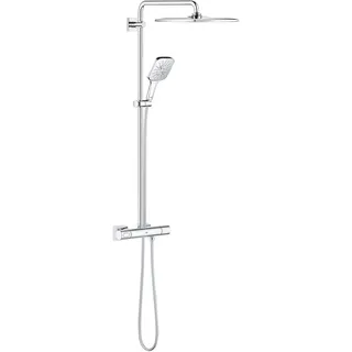 Grohe Rainshower SmartActive 310 Duschsystem mit Thermostatbatterie für die Wandmontage, chrom
