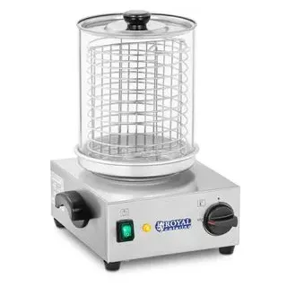 Royal-Catering Würstchenwärmer Gerät Wurstwärmer mit 2 Wärmespießen