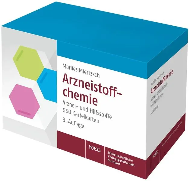 Arzneistoffchemie Karteikarten von Marlies Miertzsch/ Marlies Broy / Wissenschaftliche / Zeitschrift