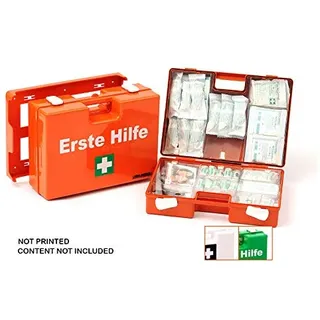 LEINAWERKE 21000 Erste Hilfe-Koffer QUICK ohne Druck orange - ohne Inhalt, 1 Stk.
