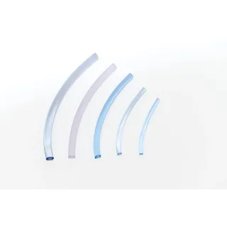 Rundkeder PVC 5 mm Keder rund Meterware transparent stabiler - flexibler Kederschnur 10 Meter