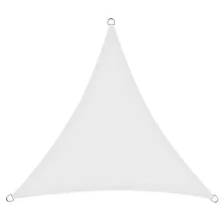 casa pura Atmungsaktives Sonnensegel Weiß