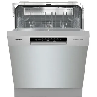Gorenje GS642E90X Unterbau-Geschirrspüler (599 mm breit, Silber)