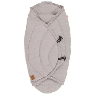 Kaiser 6536873 Sommer Einschlagdecke Carl Melange Fb. Light Grey Melange Perfekt für warme Tage geeignet 0-12 Monate