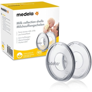 Medela Milchauffangschalen – BPA-frei, aus weichem, flexiblem Silikon – 2er-Set