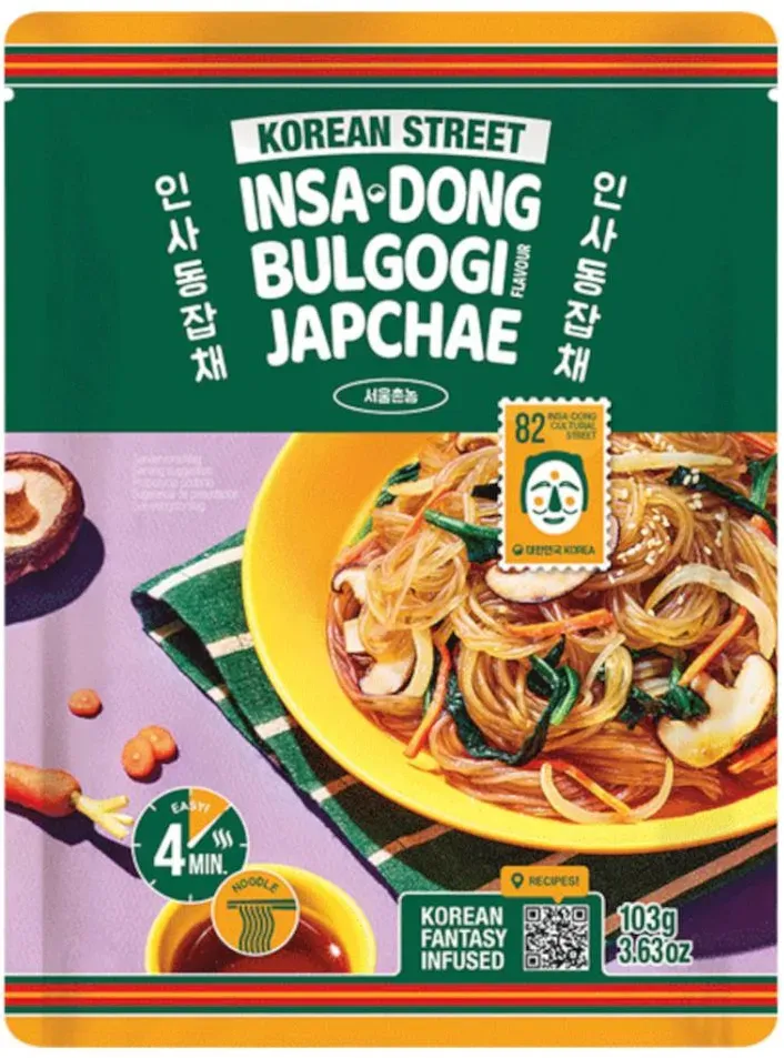 KOREAN STREET Insadong Bulgogi Japchae 103g