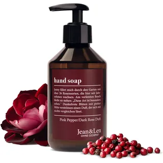 Jean&Len Jean & Len Handseife Pink Pepper & Dark Rose 250 ml